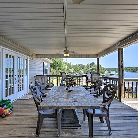 House With Dock And Slide Situated On Lake Sinclair! Sparta Экстерьер фото