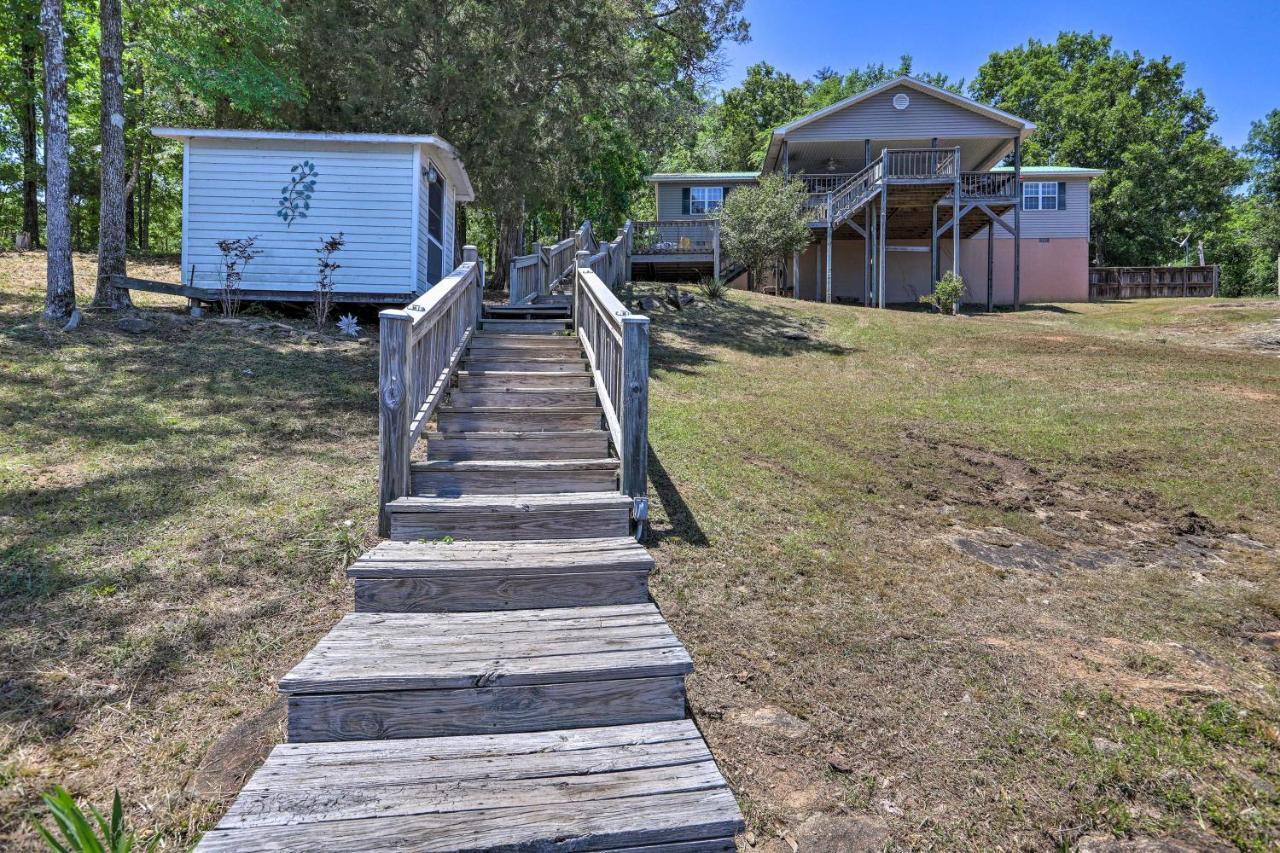 House With Dock And Slide Situated On Lake Sinclair! Sparta Экстерьер фото